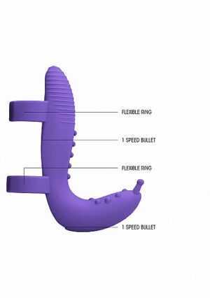 Simplicity - Vibrator Extension Set - Eliott - Purple - Afbeelding 4