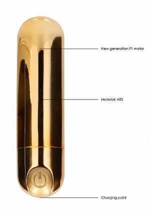 7 Speed Rechargeable Bullet - Gold - Afbeelding 10