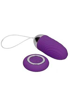 Ethan - Rechargeable Remote Control Vibrating Egg - Purple - Afbeelding 5