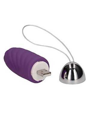 Ethan - Rechargeable Remote Control Vibrating Egg - Purple - Afbeelding 6