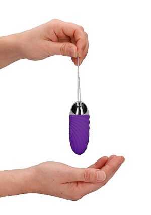 Ethan - Rechargeable Remote Control Vibrating Egg - Purple - Afbeelding 9