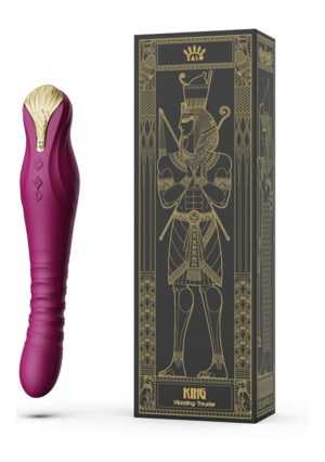 King Vibrating Thruster- Velvet Purple - Afbeelding 9