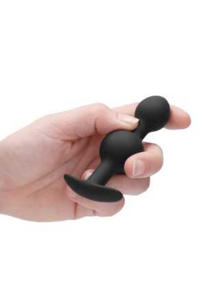 N0. 90 - Self Penetrating Butt Plug - Black - Afbeelding 6