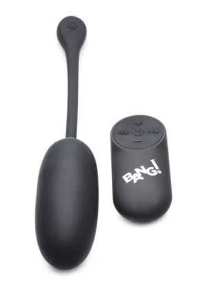 28X Plush Egg & Remote Control - Black