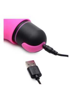 XL Bullet & Rabbit Silicone Sleeve - Pink