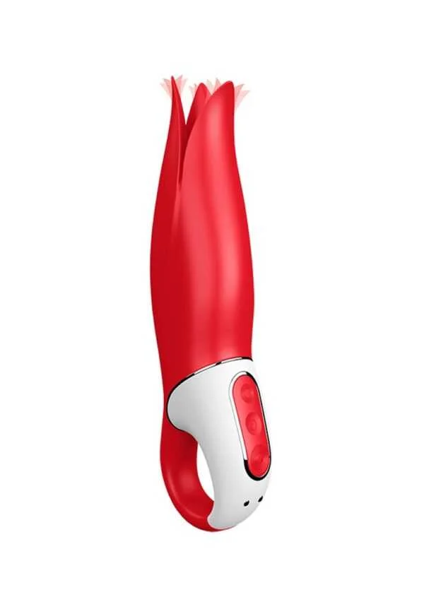 Power Flower Vibrator - Red