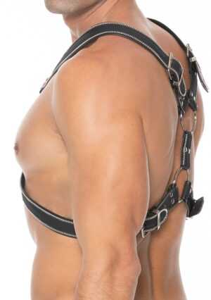 Z Series Scottish Harness - Leather - Black/Black - L/XL