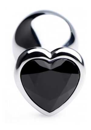 BS Black Heart Gem Anal Plug - Medium - Afbeelding 3