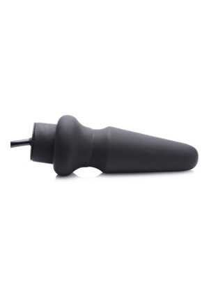 Ass-Pand Large Inflatable Silicone Anal Plug - Black - Afbeelding 3