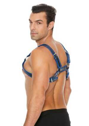 Buckle Bulldog Harness - L/XL - Blue - Afbeelding 6