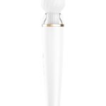 Double Wand-er Wand Vibrator - White