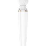 Double Wand-er Wand Vibrator - White