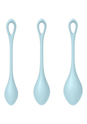 Yoni Power 2 - Balls Training Set - Light Blue