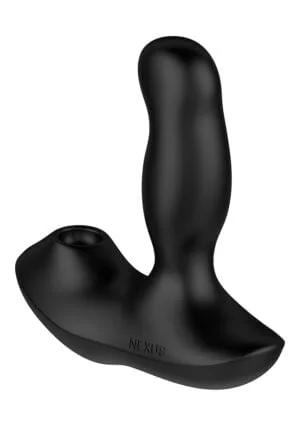 REVO AIR Remote Control Prostate Massager Suction - Black