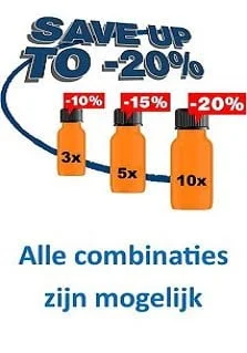 alle poppers combinaties zijn mogelijk