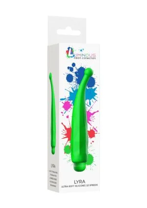 Lyra - ABS Bullet With Sleeve - 10-Speeds - Green - Afbeelding 2