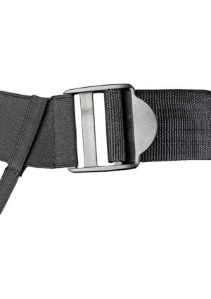 Twisted Hollow Strap-on - 8'' / 20 cm - Gun Metal - Afbeelding 8