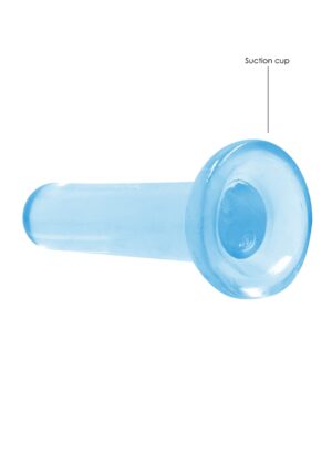 5.3'' / 13.5cm Non Realistic Dildo Suction Cup - Blue - Afbeelding 4