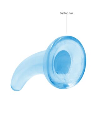 4.5'' / 11.5cm Non Realistic Dildo Suction Cup - Blue - Afbeelding 4