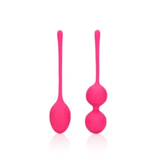 2 piece thumping kegel ball set wild strawberry