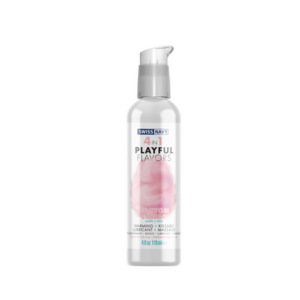 4 in 1 lubricant with cotton candy flavor 4 fl oz / 118 ml