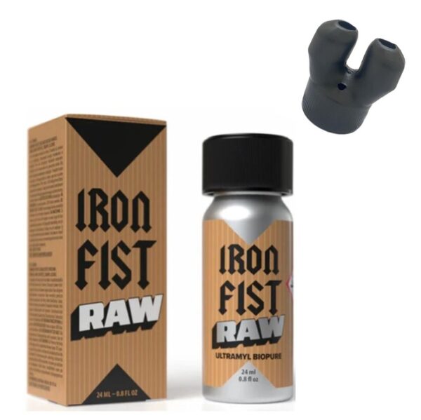 iron fist raw ultramyl biopure poppers 24ml & power sniffer