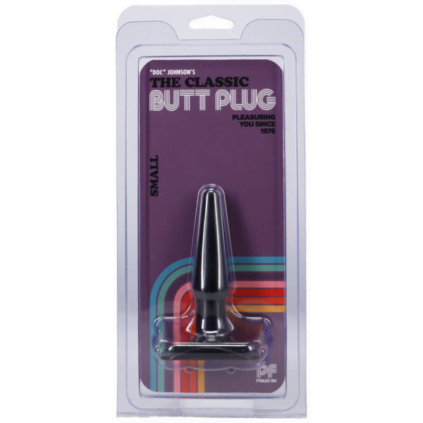 Black Butt Plug Small