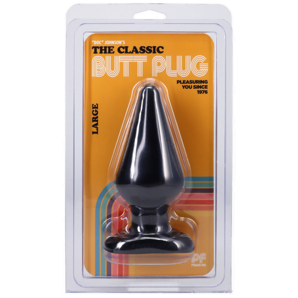 Butt Plug Black Large