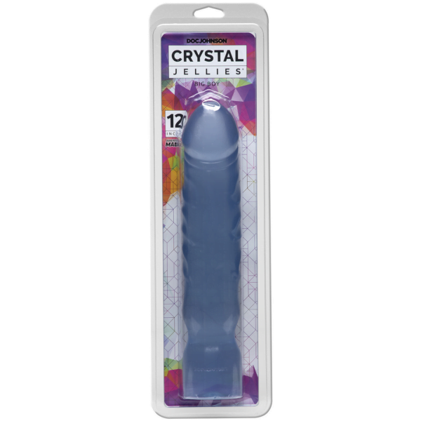 Big Boy Dong Crystal Clear Jellie 12inch (30x6cm)