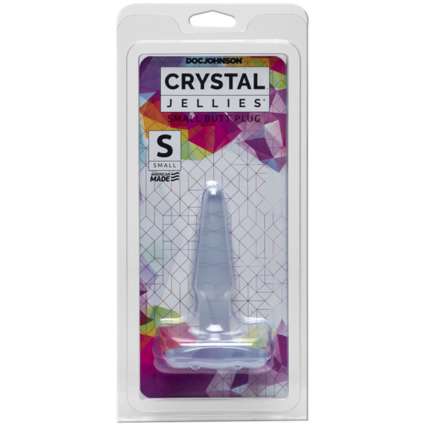 Crystal Jellies - Small Butt Plug - Transparent