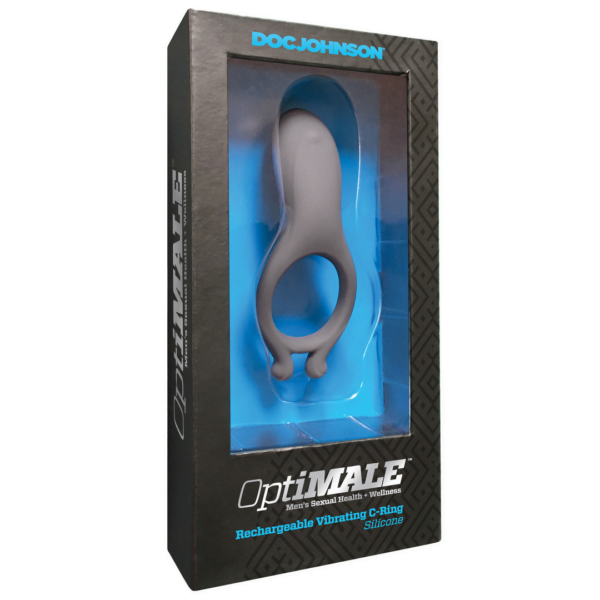 Optimale - Rechargeable Vibrating C-Ring - Slate