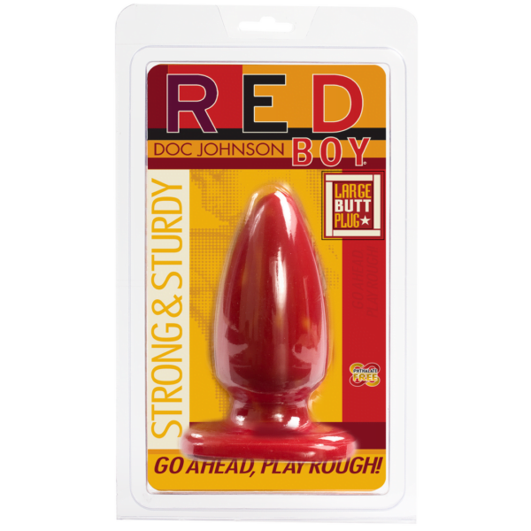 Red Boy Large Butt Plug