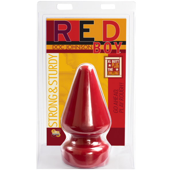 Red Boy Extra Large Butt Plug The Challenge