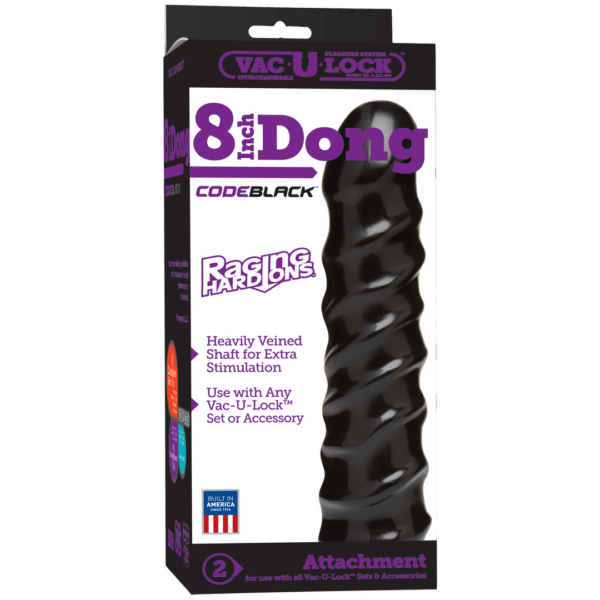 CodeBlack - 8 Inch Dong - Raging Hard-Ons