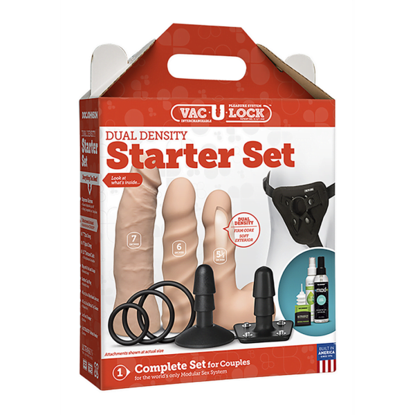 Vac-U-Lock - Dual Density Experienced Set - Flesh