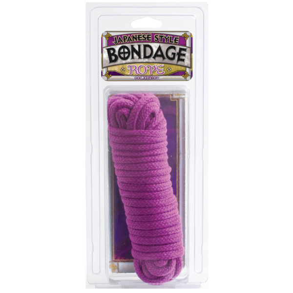 Cotton Bondage Rope Japanesse - Style Purple