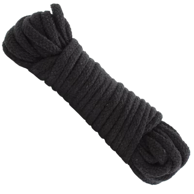 Cotton Bondage Rope Japanesse - Style Black