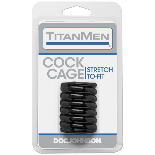 TitanMen - Stretch Cock Cage Black