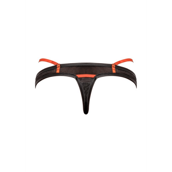 Sport Strap Thong - Black  - L/XL L/XL