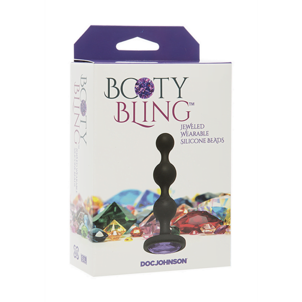 Booty Bling - Wearable Silicone Beads - Purple