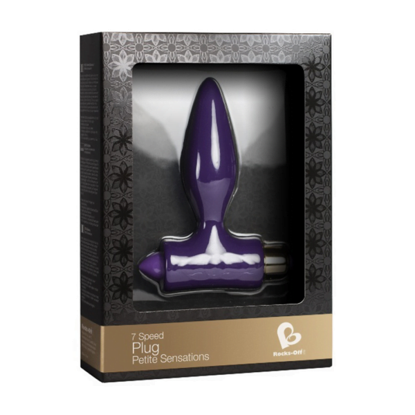 Rocks Off - Petite Sensations Plug - Purple