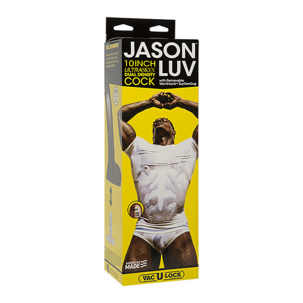 Jason Luv -  10 inch Ultraskyn Cock - Vac-U-Lock Suction Cup - B