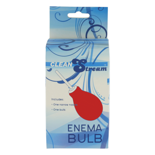 Clean Stream - Enema Bulb - Red