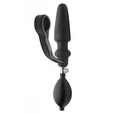 Master Series - Exxpander Inflatable Plug With Cock Ring