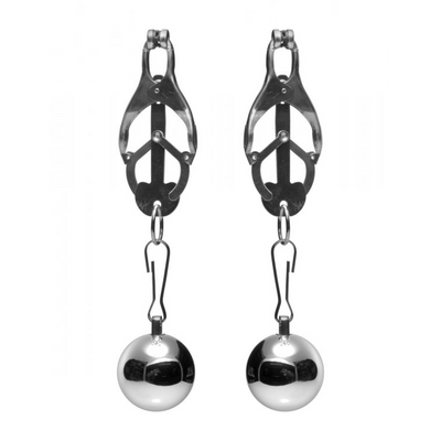 Master Series - Deviant Monarch Weighted Nipple Clamps