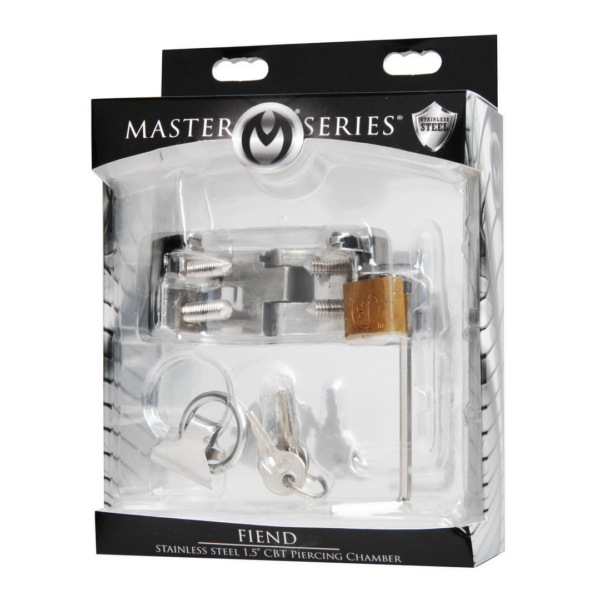 Master Series - Fiend Stainless Steel CBT Piercing Chamber -