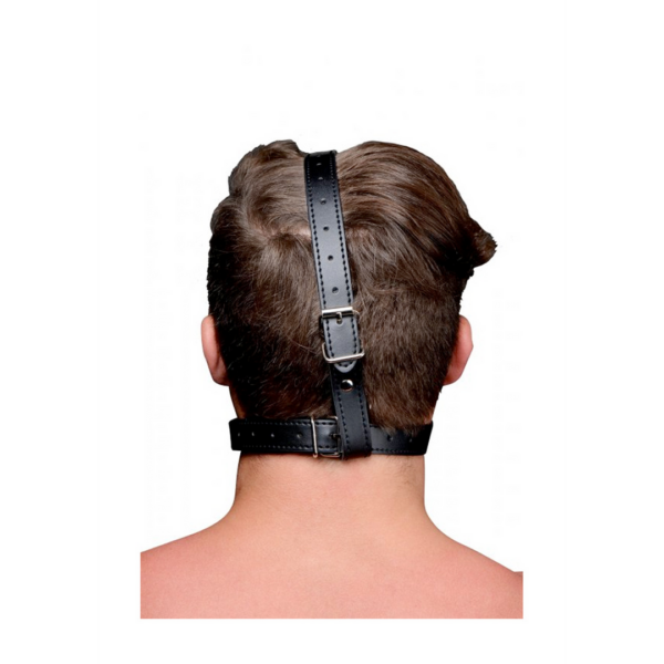 Strict - Head Harness with Ball Gag 1.5"