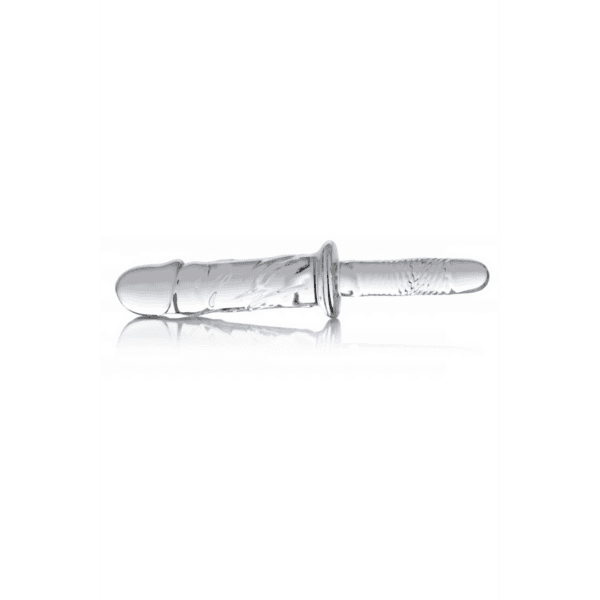 Master Series - Brutus Glass Dildo Thruster