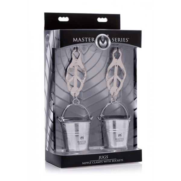 Master Series - Jugs Nipple Clamps with Buckets