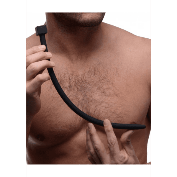 Bolted Deluxe Silicone Urethral Sounds - Black